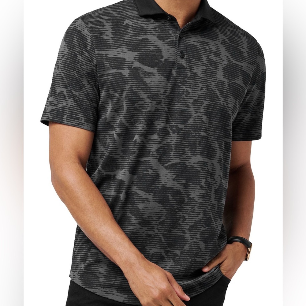 NWT Travis Mathew Golf Men's Study Abroad Polo, short sleeve, 3-button placket